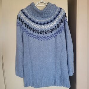 Vintage Talbots Wool blend cowl neck sweater